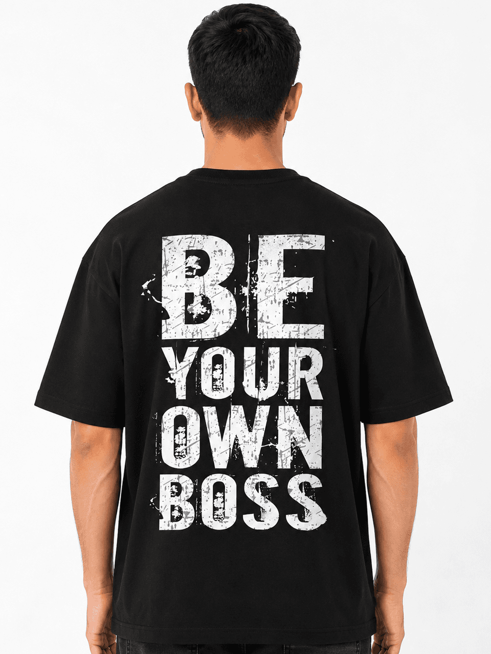 BE YOUR OWN BOSS GRAPHIC T-SHIRT - Black